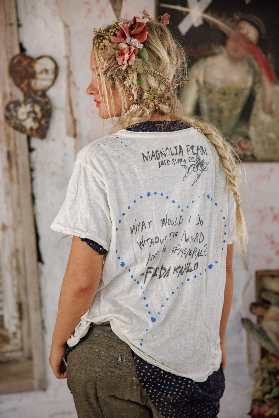 Magnolia Pearl Frida Baroque Tee 2359 - True