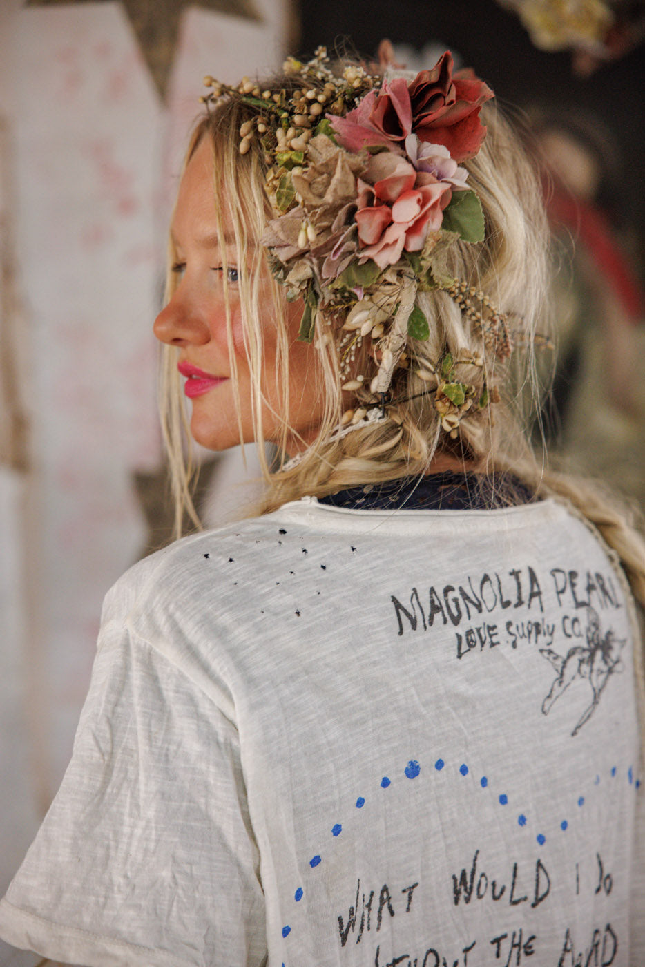 Magnolia Pearl Frida Baroque Tee 2359 - True