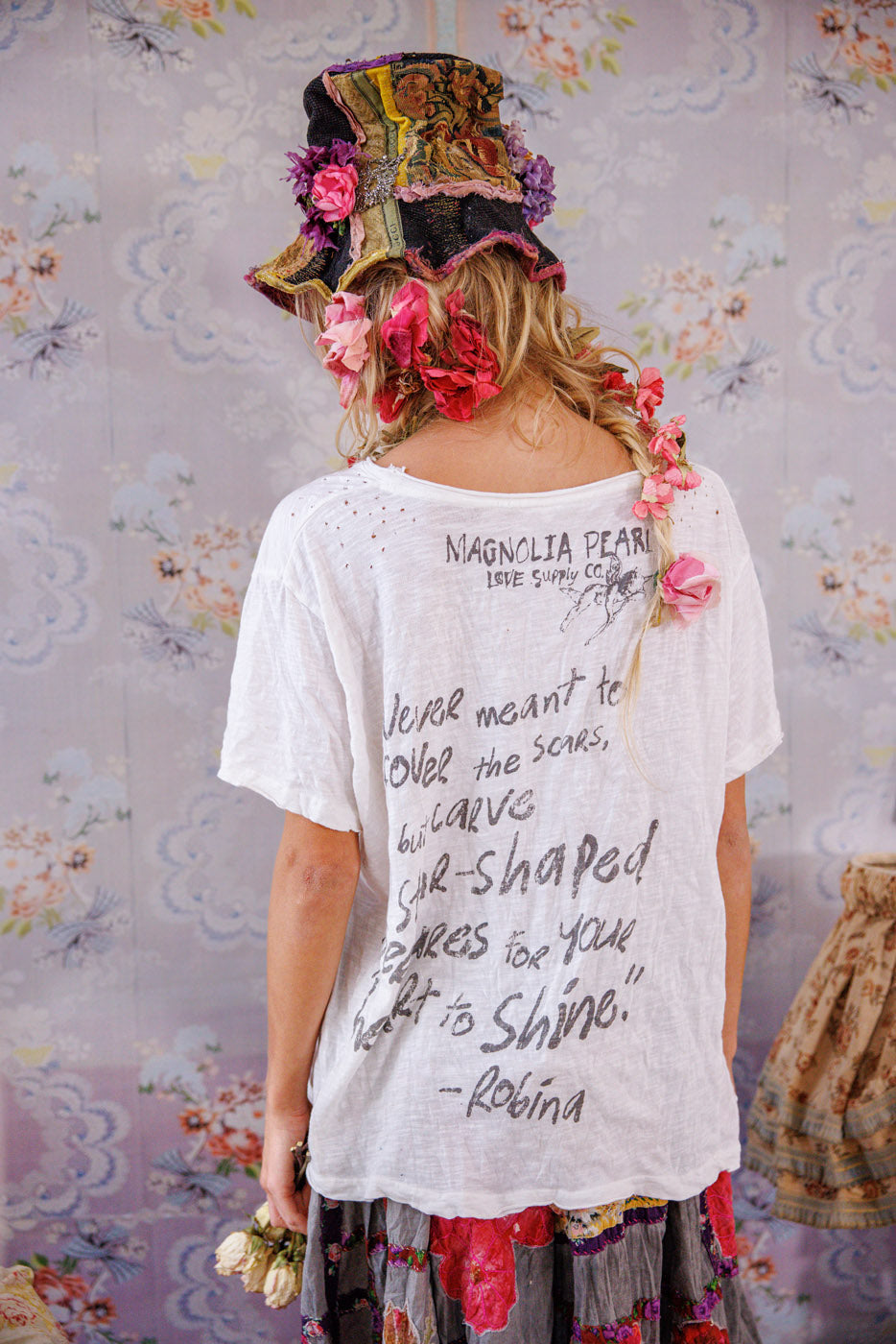 Magnolia Pearl Star Star Star Tee 2362 - True