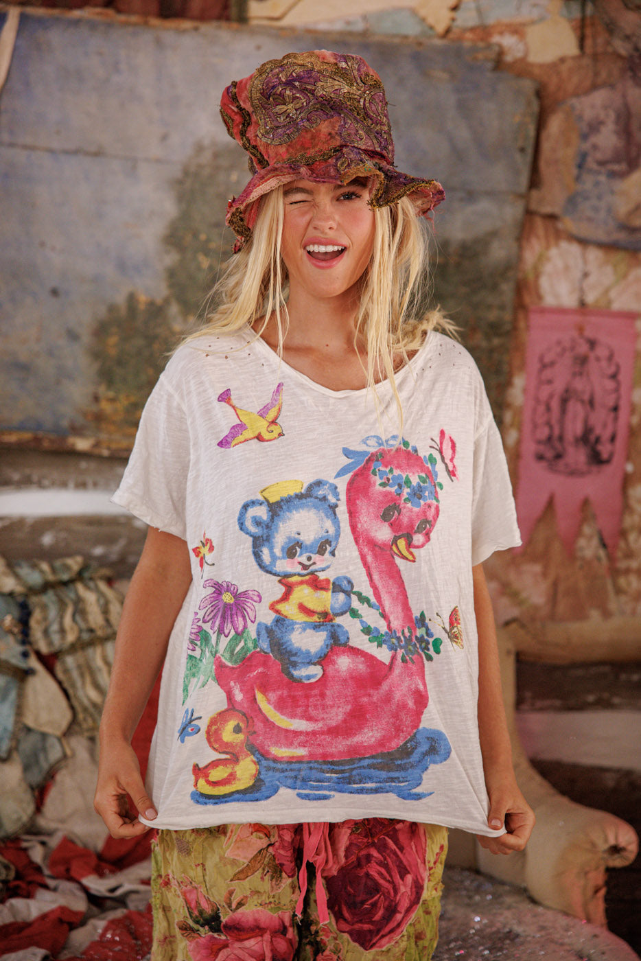 Magnolia Pearl Fellow Ship Voyage Tee 2392 - True