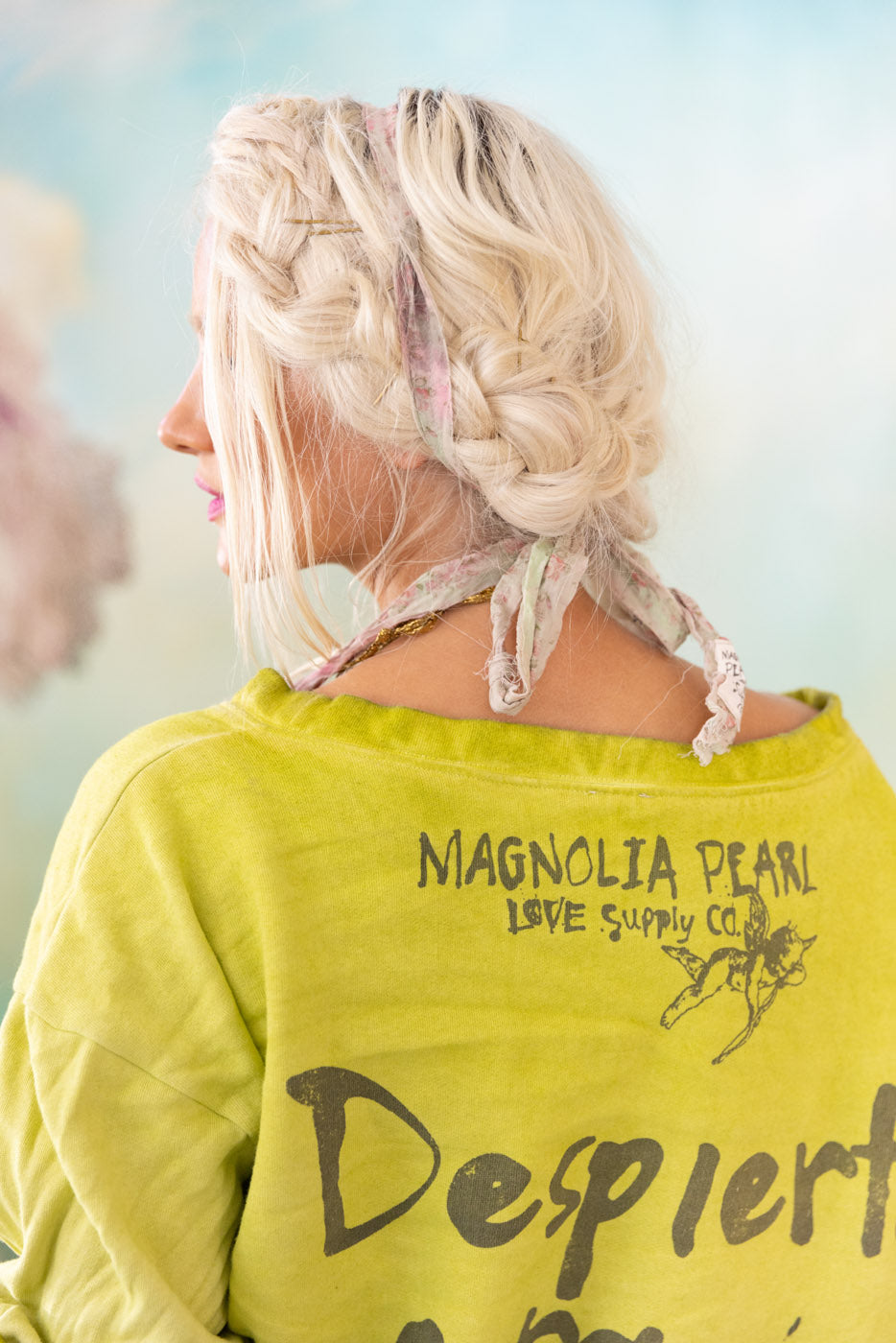 Magnolia Pearl Frida Hermosa Sweatshirt 2432 - Sunshine