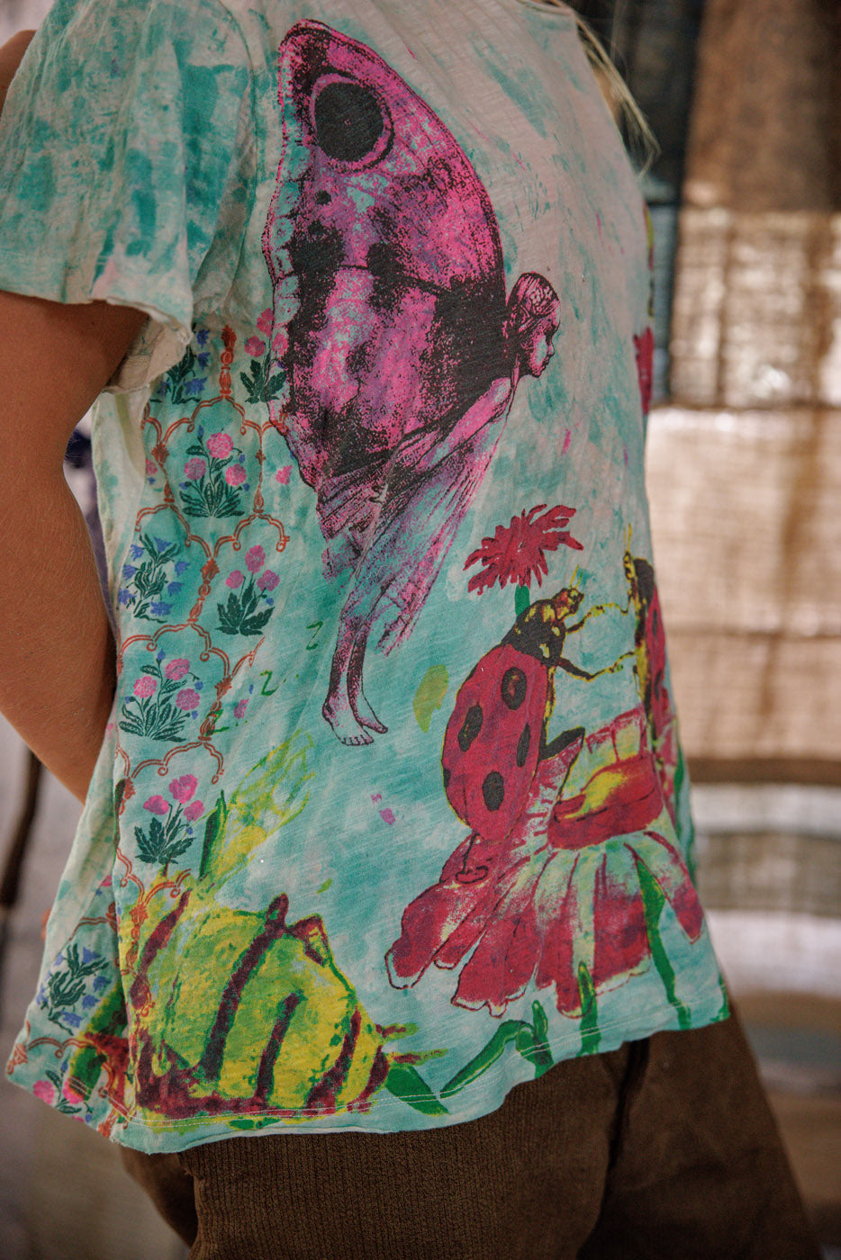 Magnolia Pearl Be My Ladybug Tee 2469 - Splendid