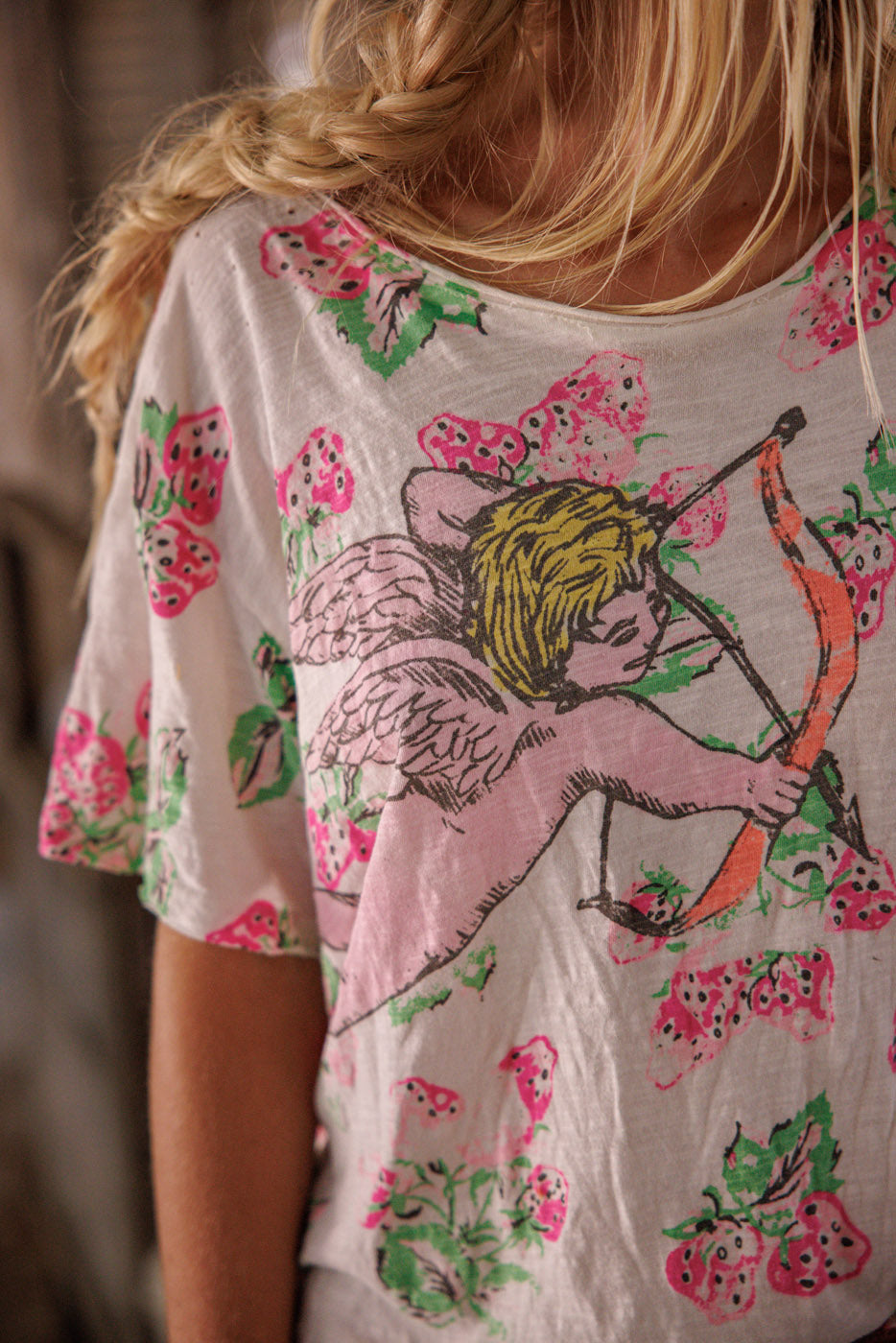 Magnolia Pearl Berry Little Archer Tee 2552 - Wild Strawberries