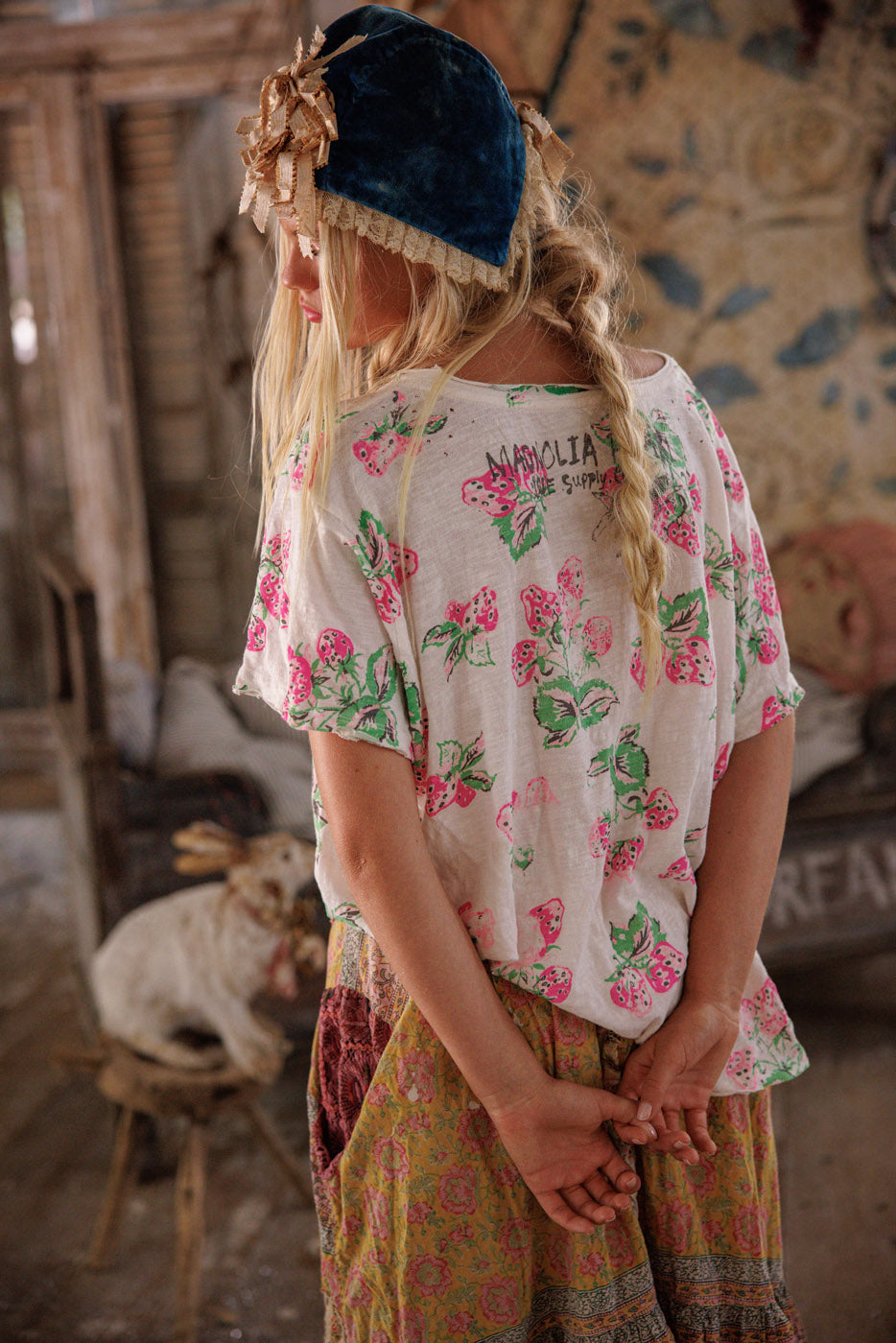 Magnolia Pearl Berry Little Archer Tee 2552 - Wild Strawberries