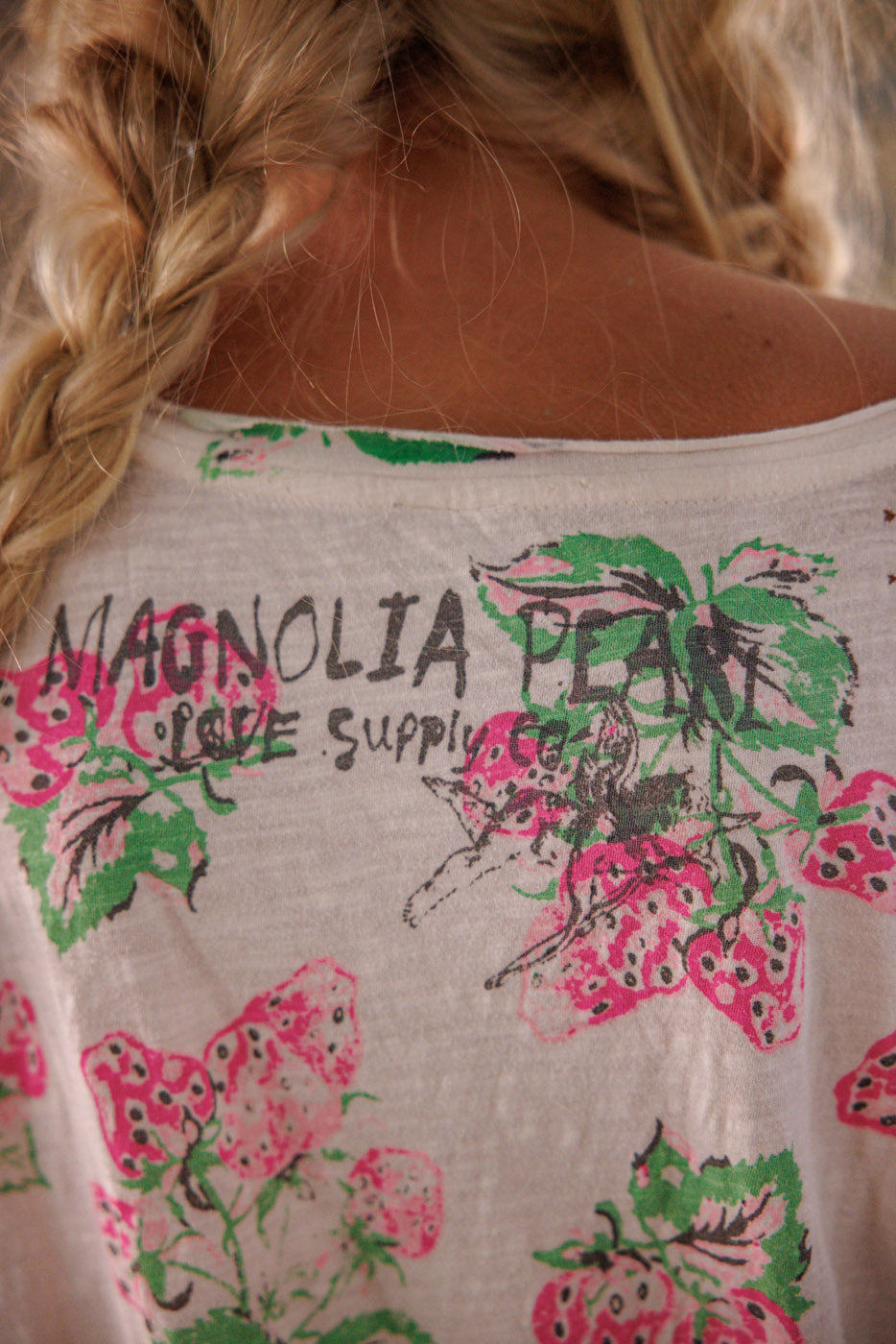 Magnolia Pearl Berry Little Archer Tee 2552 - Wild Strawberries