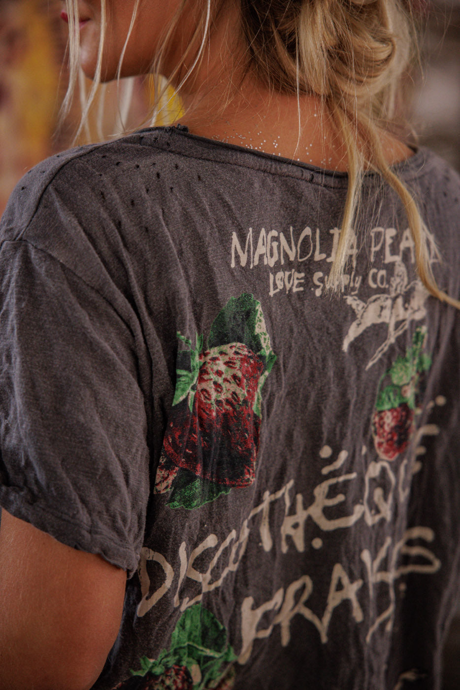 Magnolia Pearl Discotheque Fraises Tee 2663 - Ozzy