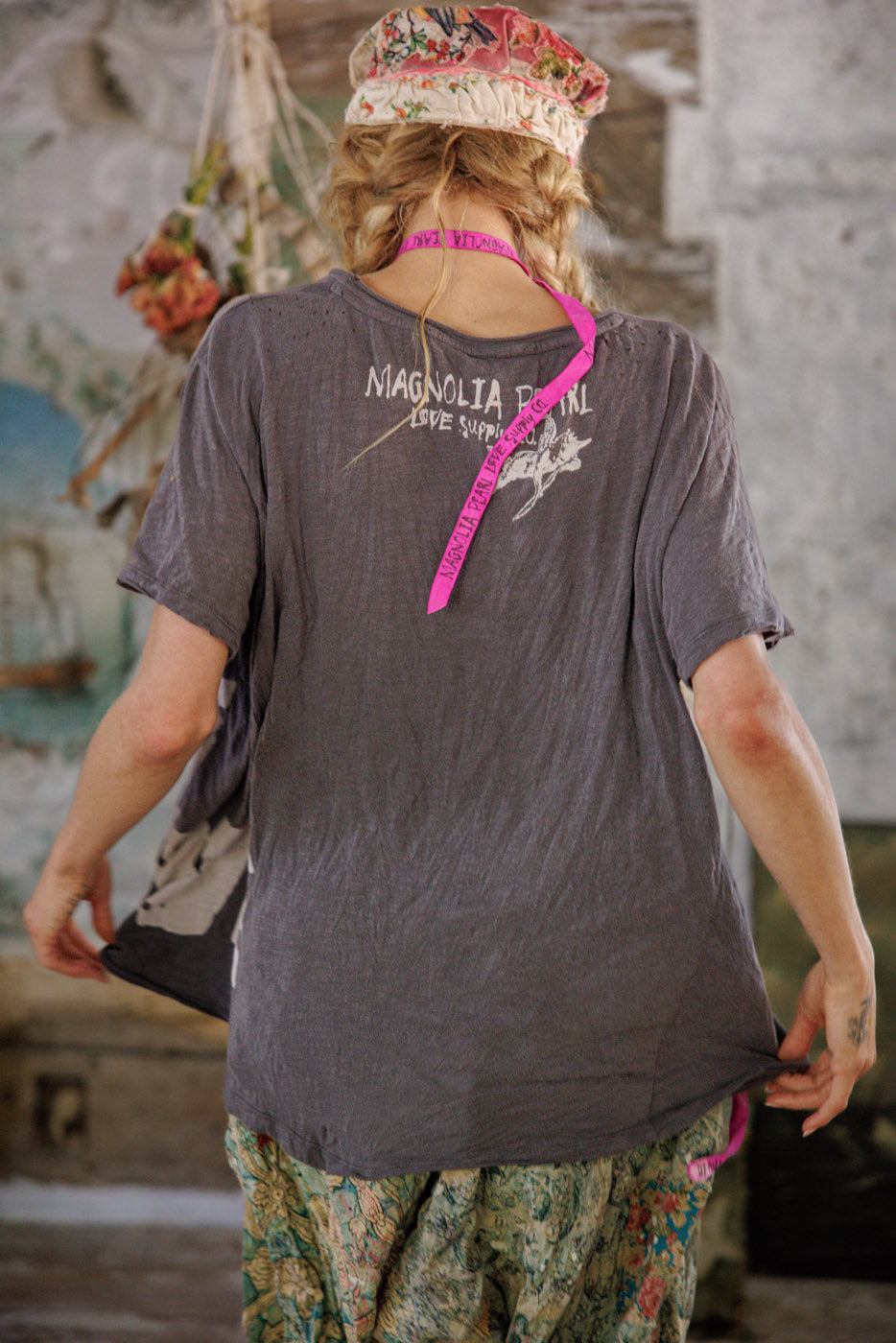 Magnolia Pearl Become Your Destiny Tee 2675 - Midnight