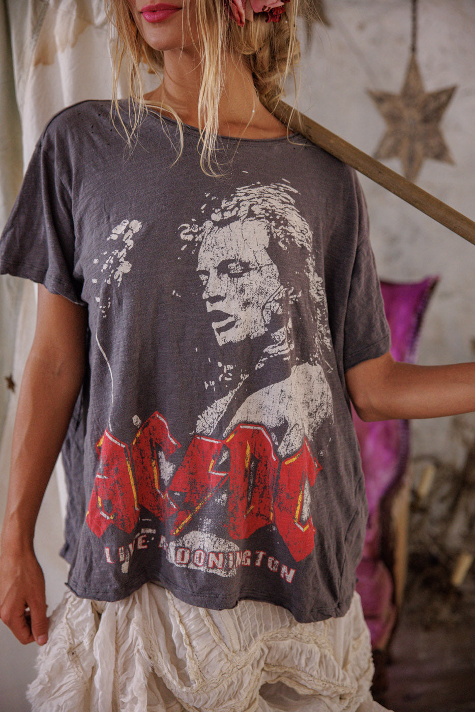 Magnolia Pearl AC/DC Live At Donington Tee 2684 - Ozzy