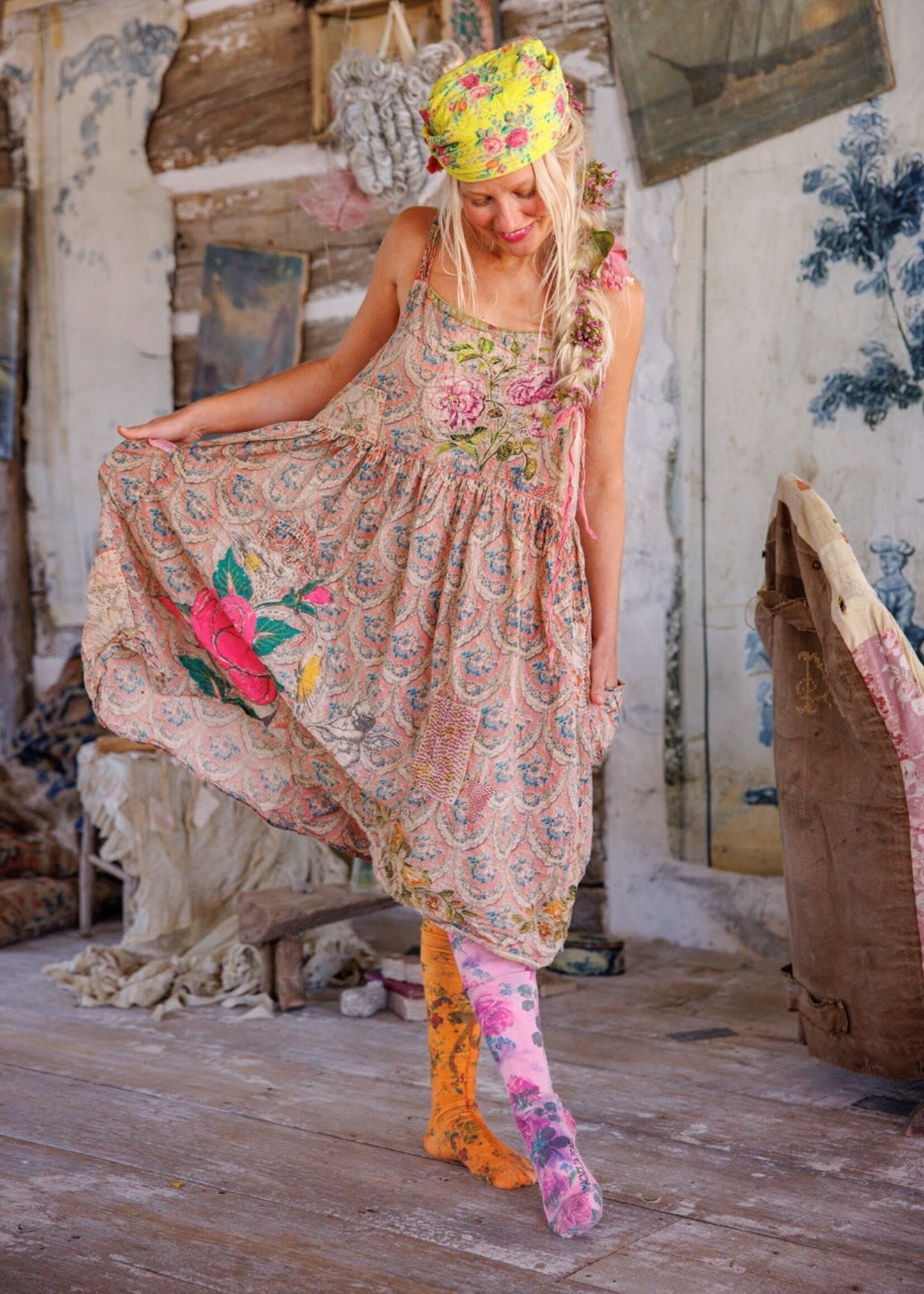 Magnolia Pearl Abbeyrosa Bellisma Tank Dress 1283 - Bardot