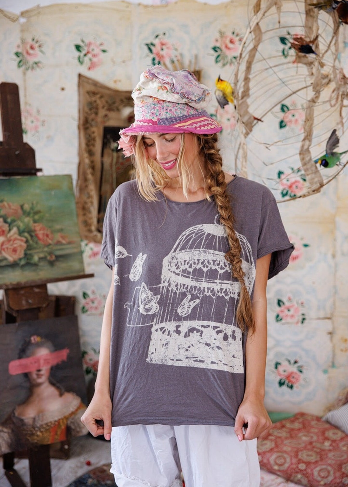 Magnolia Pearl Disturb the Universe Tee Top 2363 - Ozzy