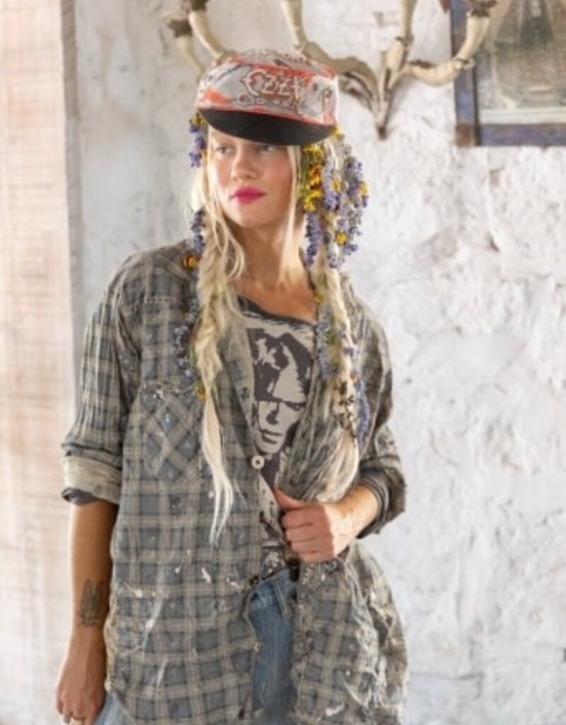 Magnolia Pearl Kelley Western Shirt 640 - Faded Denim