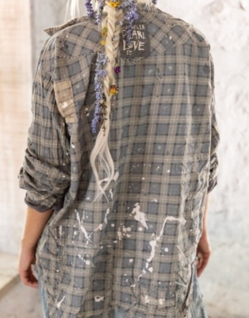 Magnolia Pearl Kelley Western Shirt 640 - Faded Denim