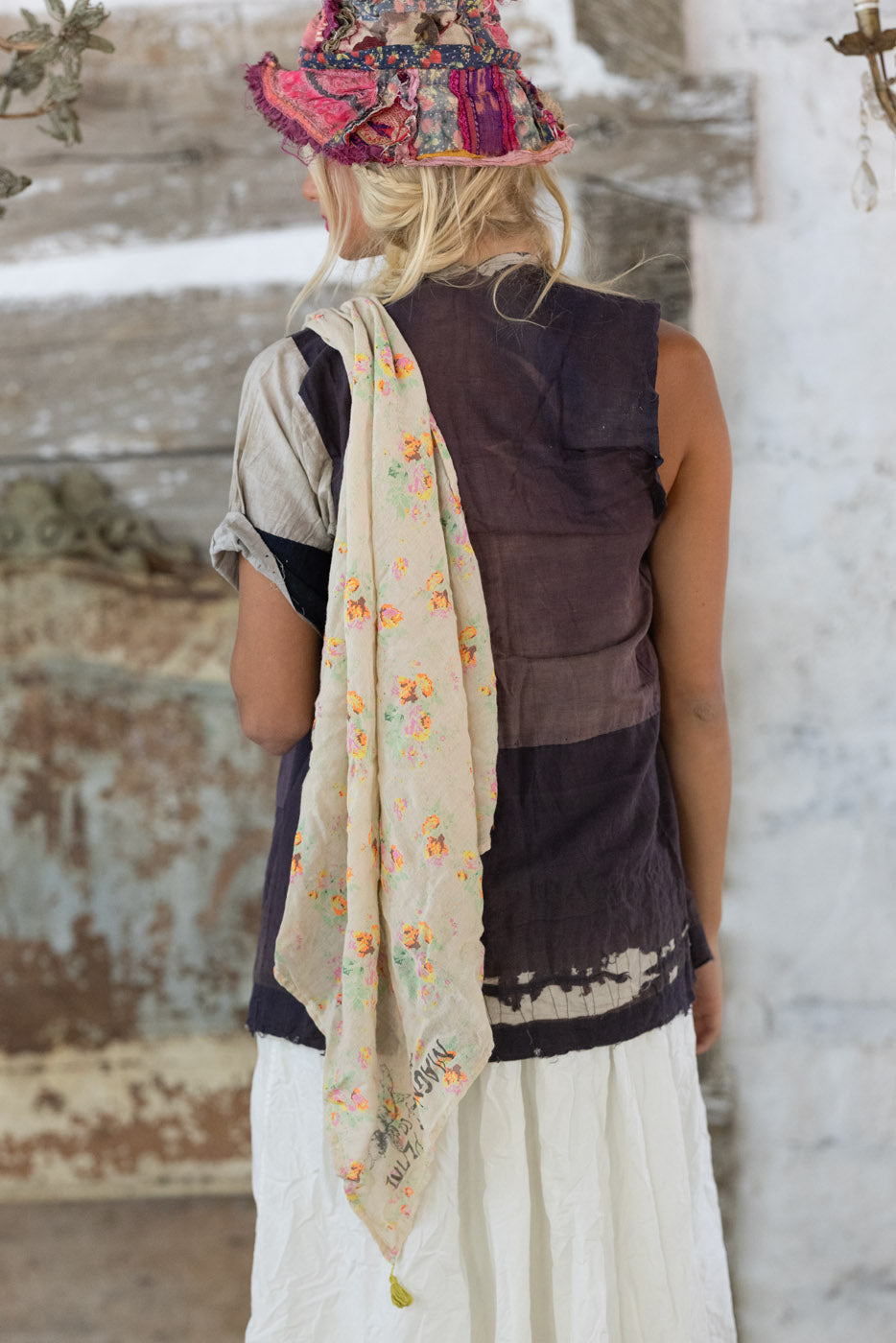 Magnolia Pearl MP Floral Neon Scarf 150 Isla