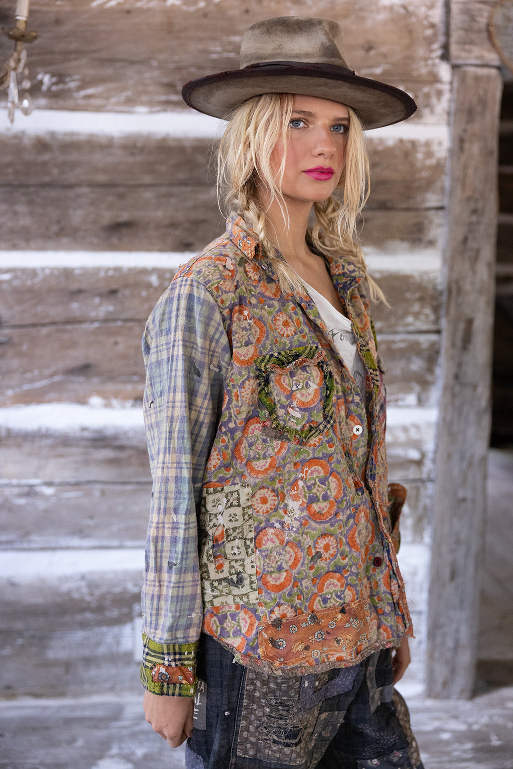 Magnolia Pearl Piecewise Kelly Western Shirt 1868 - Marrakech