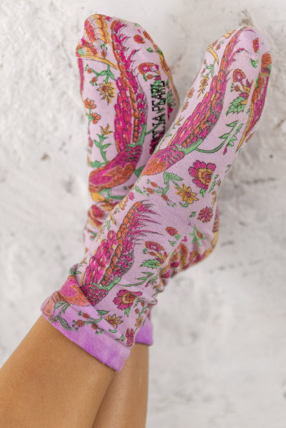 Magnolia Pearl Block Print MP Socks 094 - Wonderful