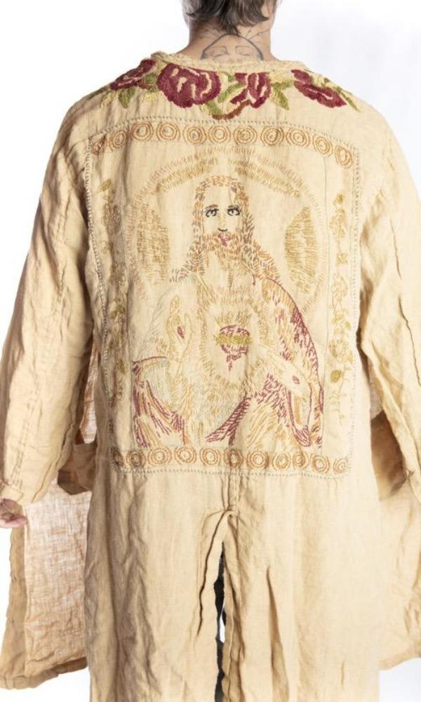 Linen Bethlehem Jesus Jacket 462 - Manger