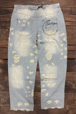 Jaded Gypsy Peace and Love Jeans - Blue Railroad