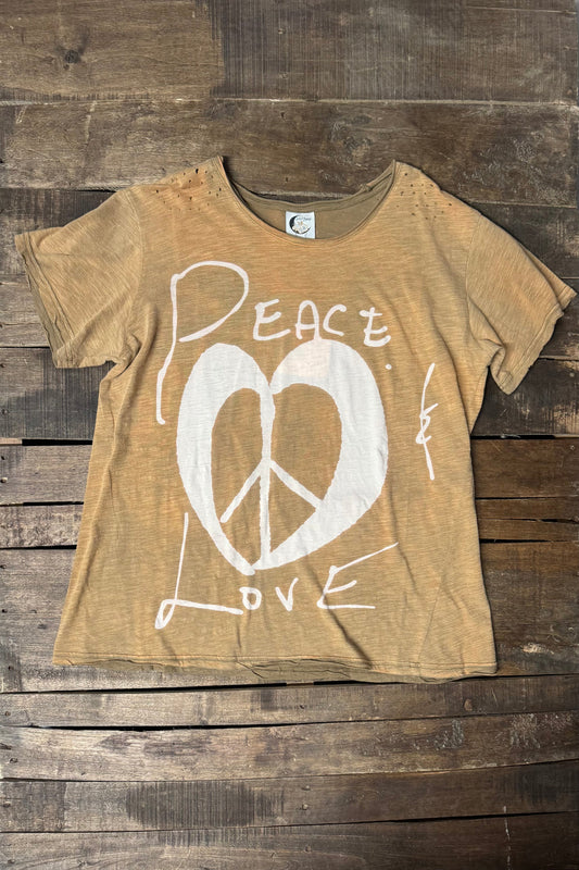 Jaded Gypsy Moon Dance Tee - Peace & Love