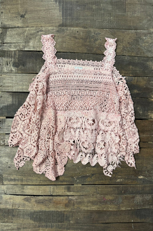 Jaded Gypsy Forever Timeless Tank - Rose