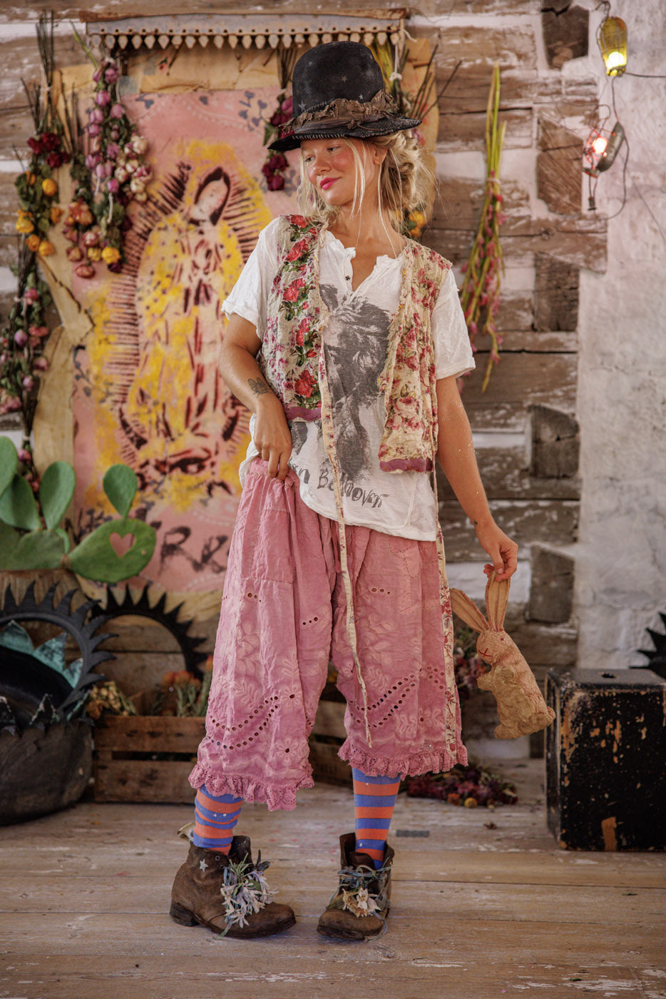 Magnolia Pearl Chrysi Bloomers 240 - Faded Beet