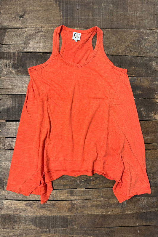 Jaded Gypsy Beyond The Moon Tank - Vintage Tangerine