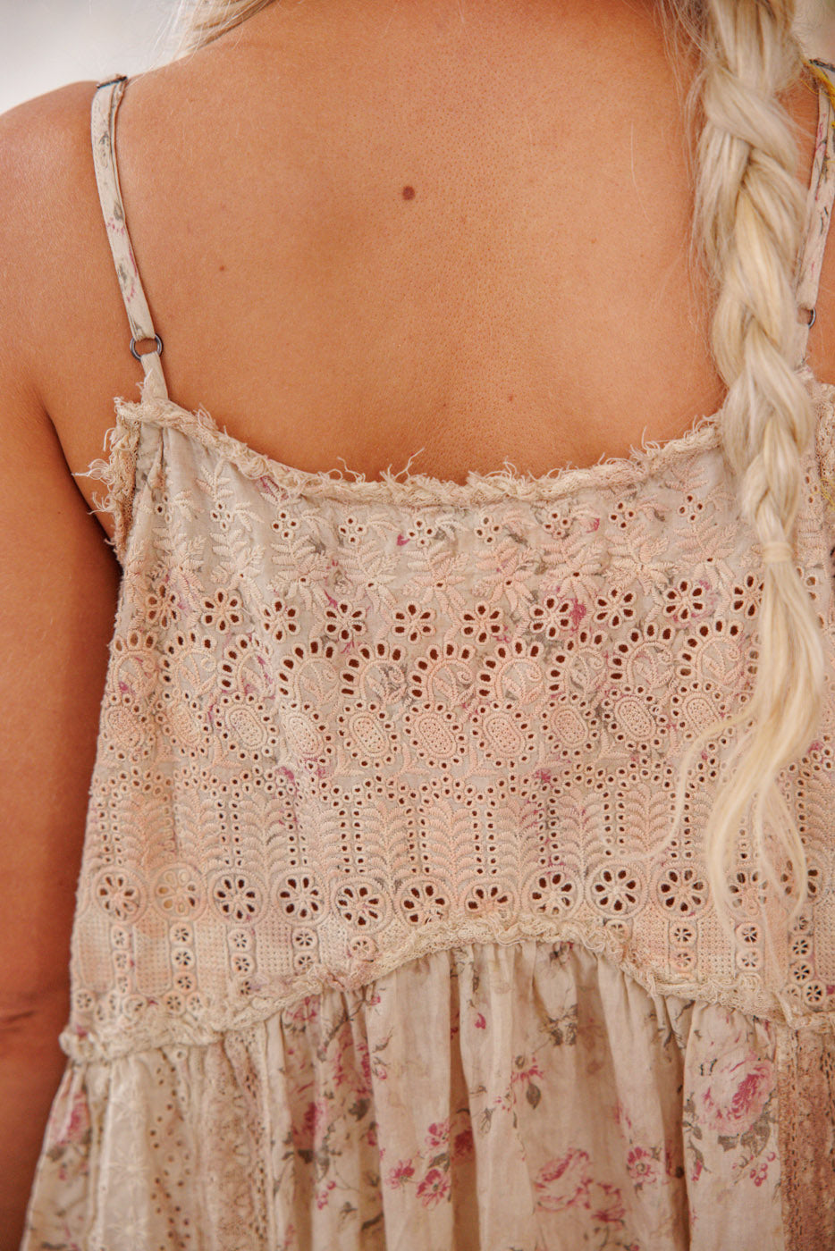 Magnolia Pearl Eyelet Esti Cami Dress 1107 - Brixton