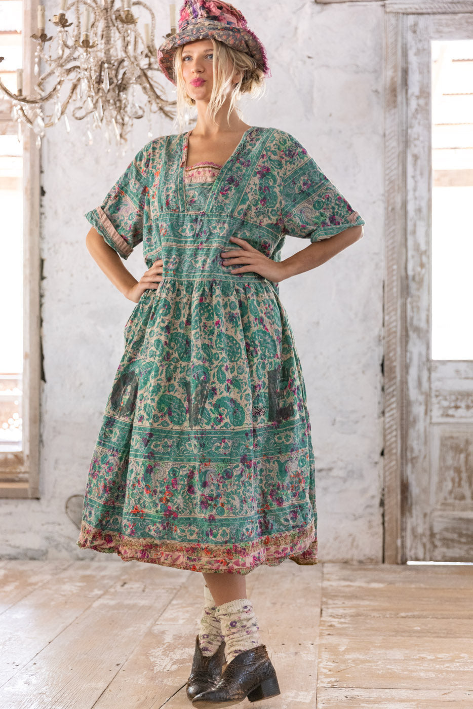 Block Print Taigi Dress 1111 - Demi