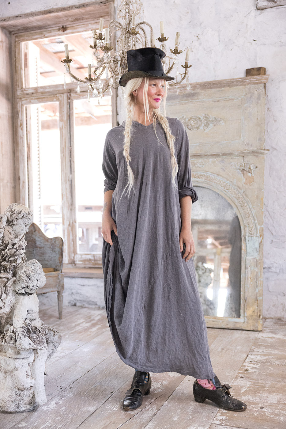 Viggo Hoodie Tee Dress 1120 - Ozzy