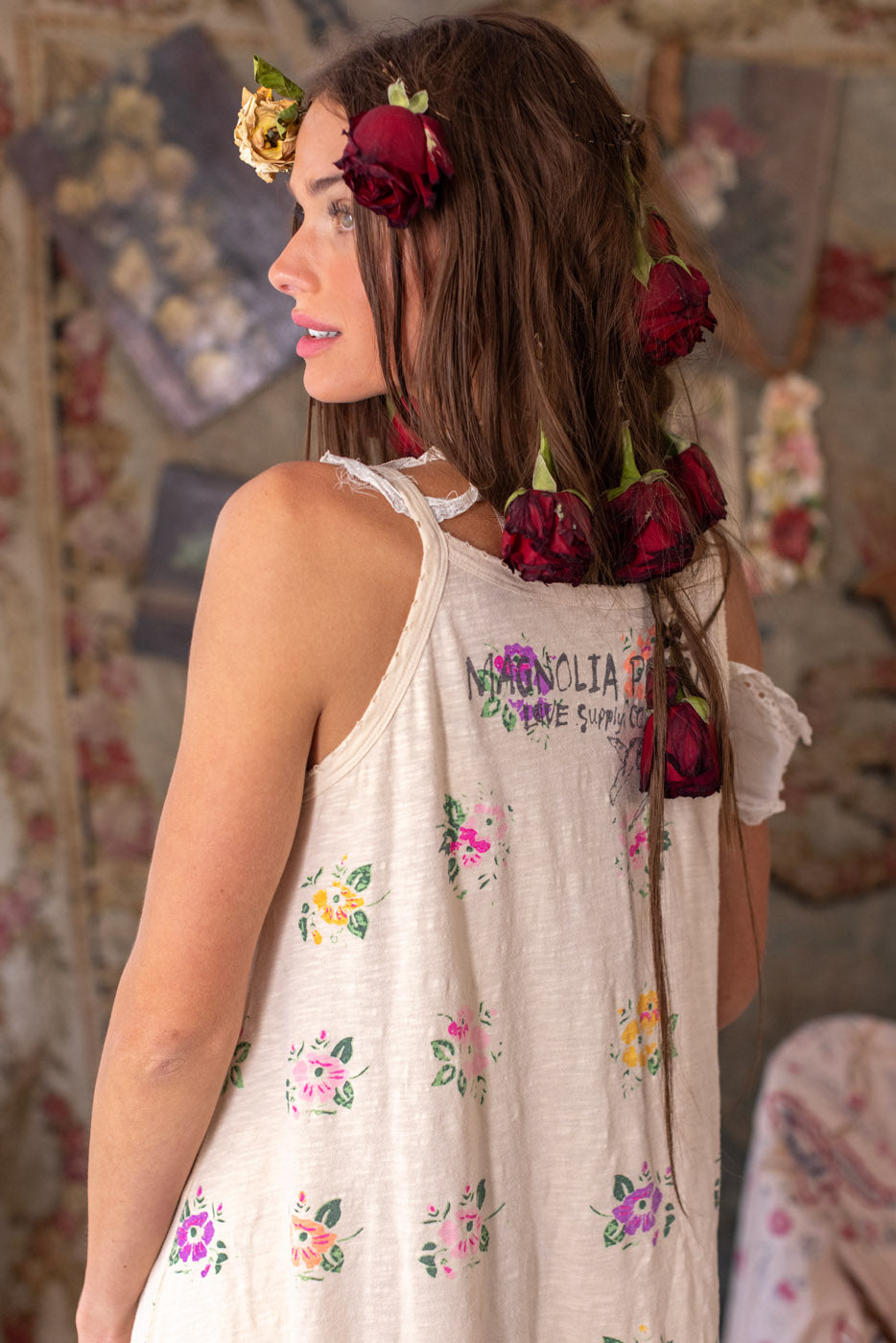 Magnolia Pearl Paola Lana Tank Dress 1266 - Spring Joy