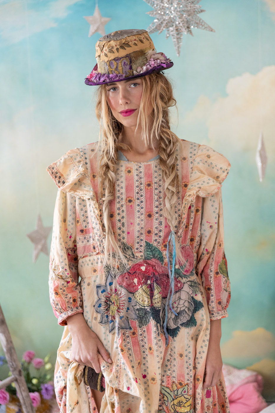 Magnolia Pearl FDLP Anastasia Dress 1276 Sunrise Daisy