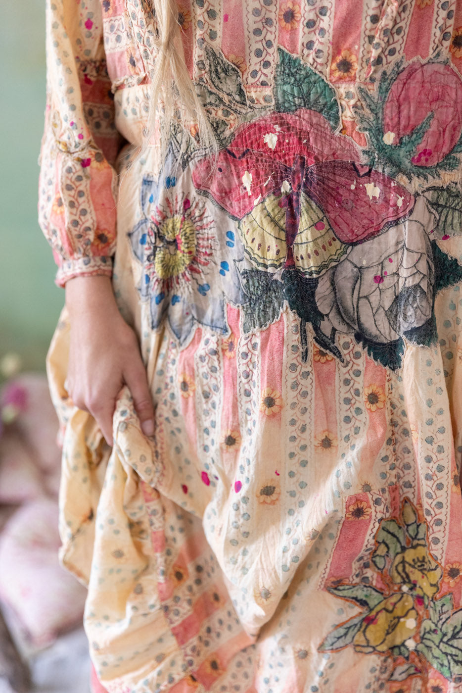 Magnolia Pearl FDLP Anastasia Dress 1276 Sunrise Daisy