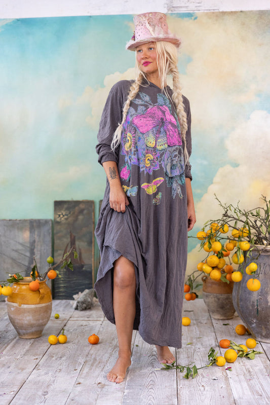Magnolia Pearl Flor de la Pasión Viggo Hoodie Tee Dress 1348 - Ozzy