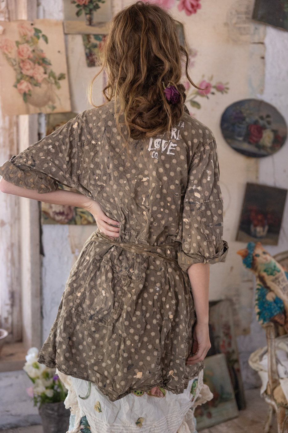 Magnolia Pearl Marguerite Dress 1381 - Ember Glow