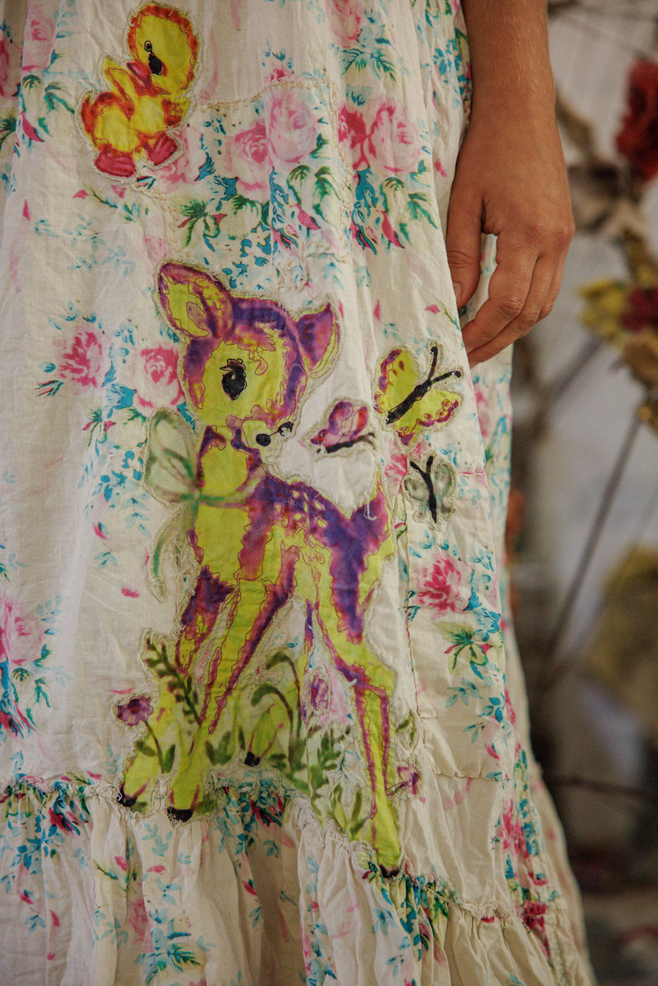 Magnolia Pearl Appliqué Vianney Slip Dress 1434 - Bed of Roses