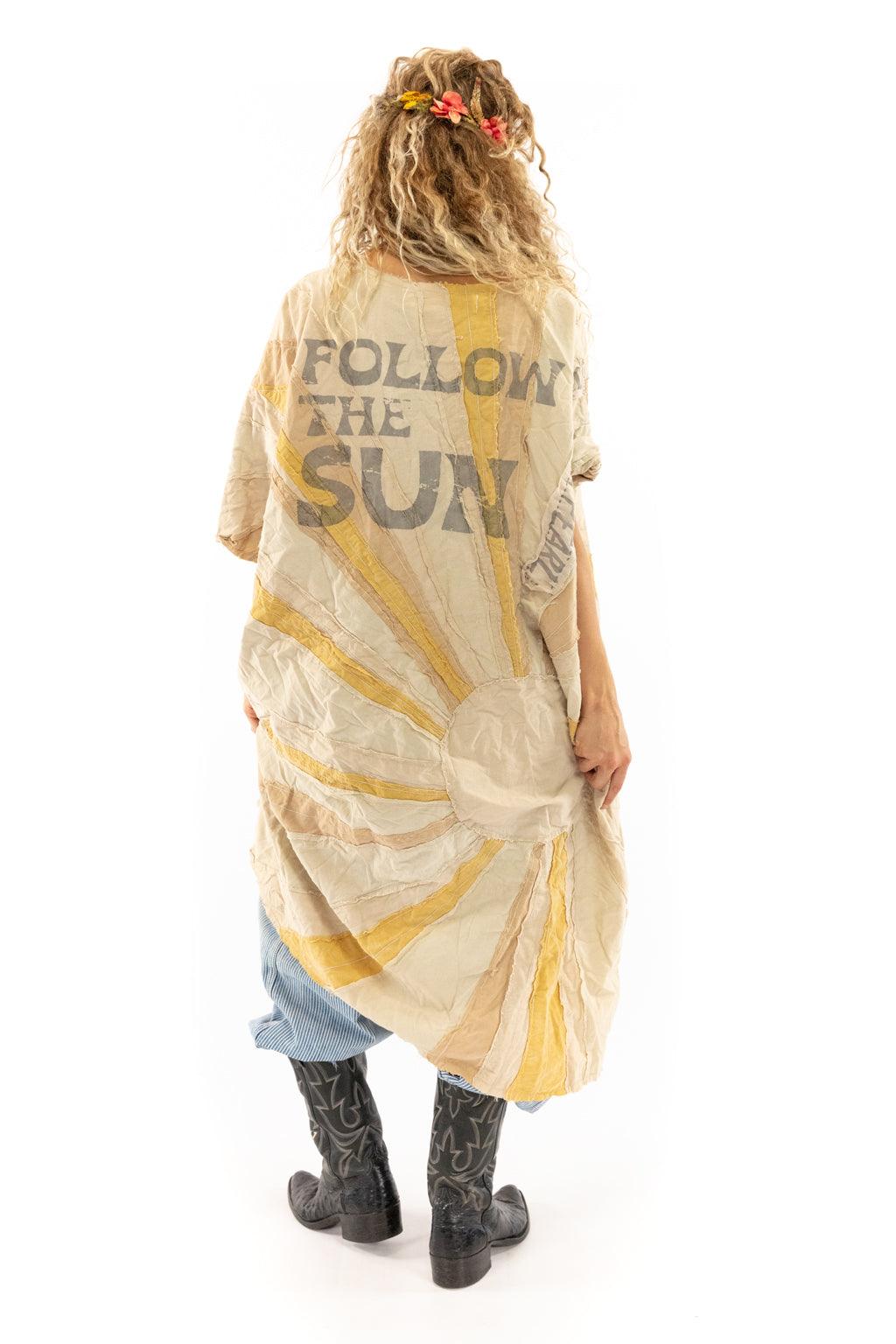 Follow The Sun Artist Smock Dress 791 - Moonlight