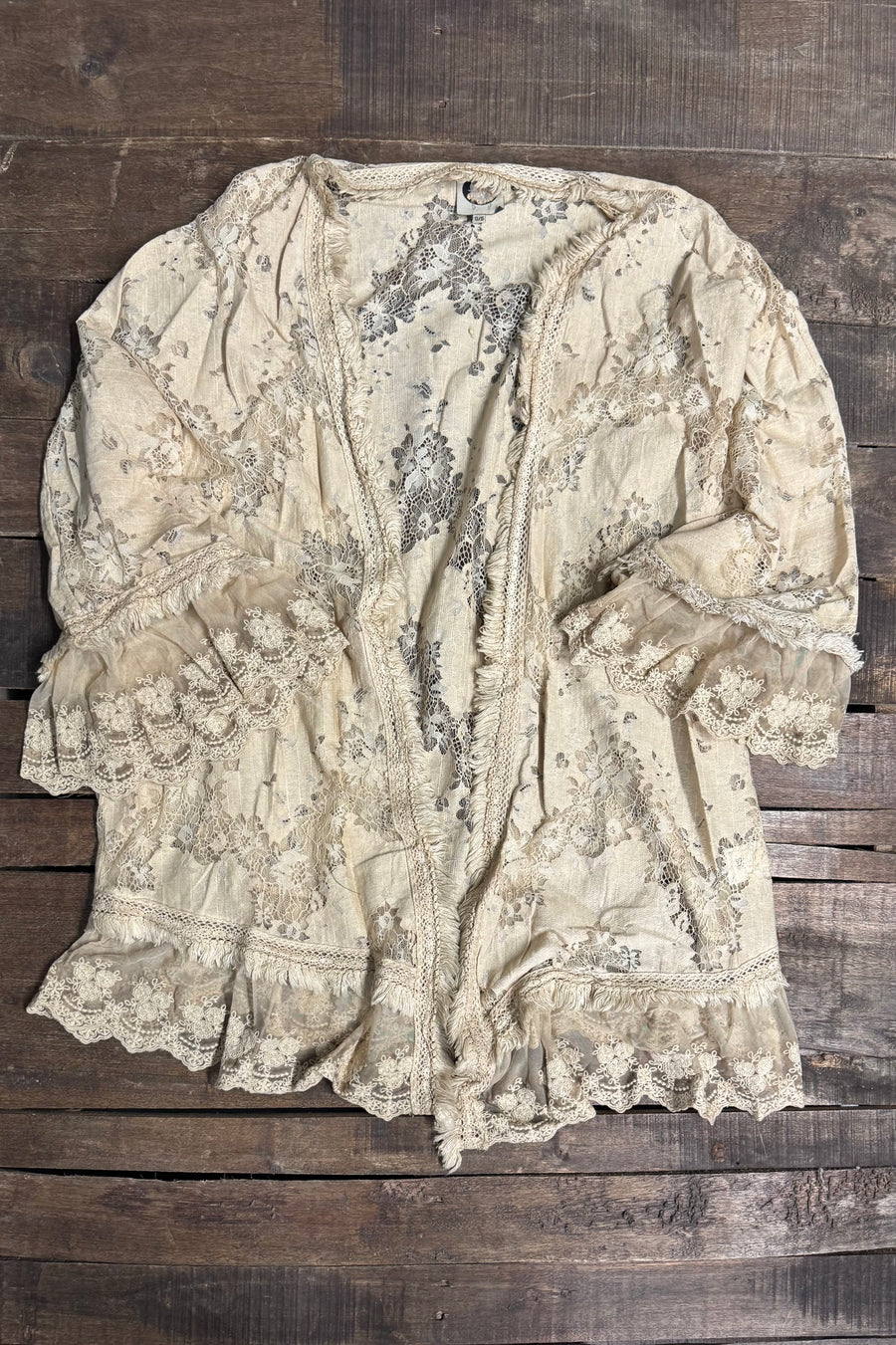 Jaded Gypsy Enchanted Meadows Kimono - O/S