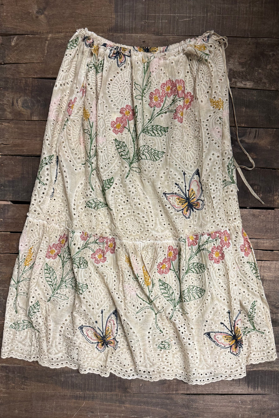Jaded Gypsy Wild Flower Echo Skirt O/S
