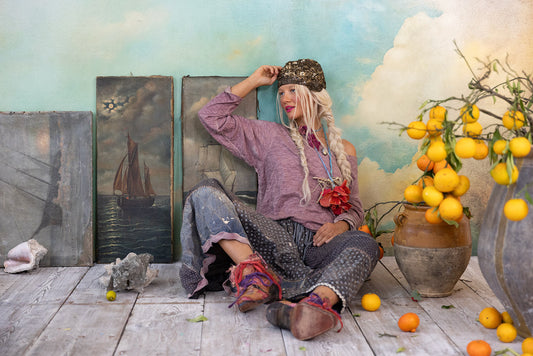 Magnolia Pearl Europa Long Sleeve Tee 2253 - Plum