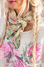 Magnolia Pearl Crushed Roses Scarf 176 - Solange