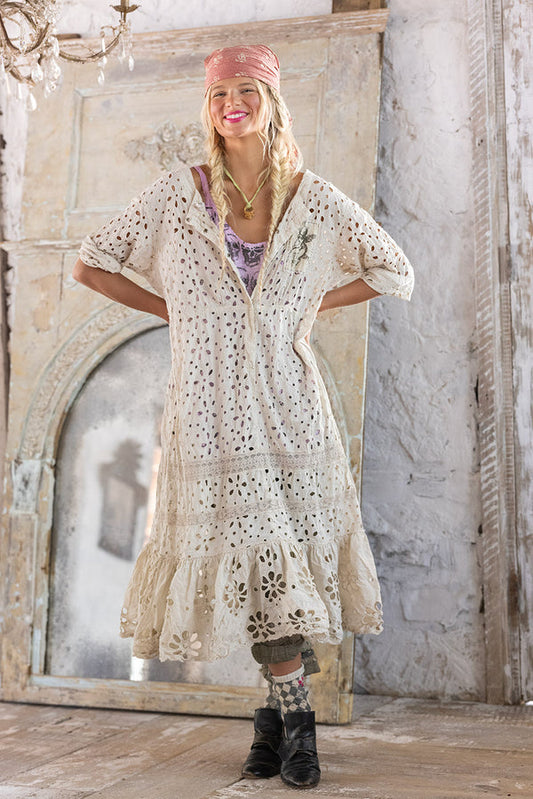 Eyelet Haru Dress 959 - Moonlight