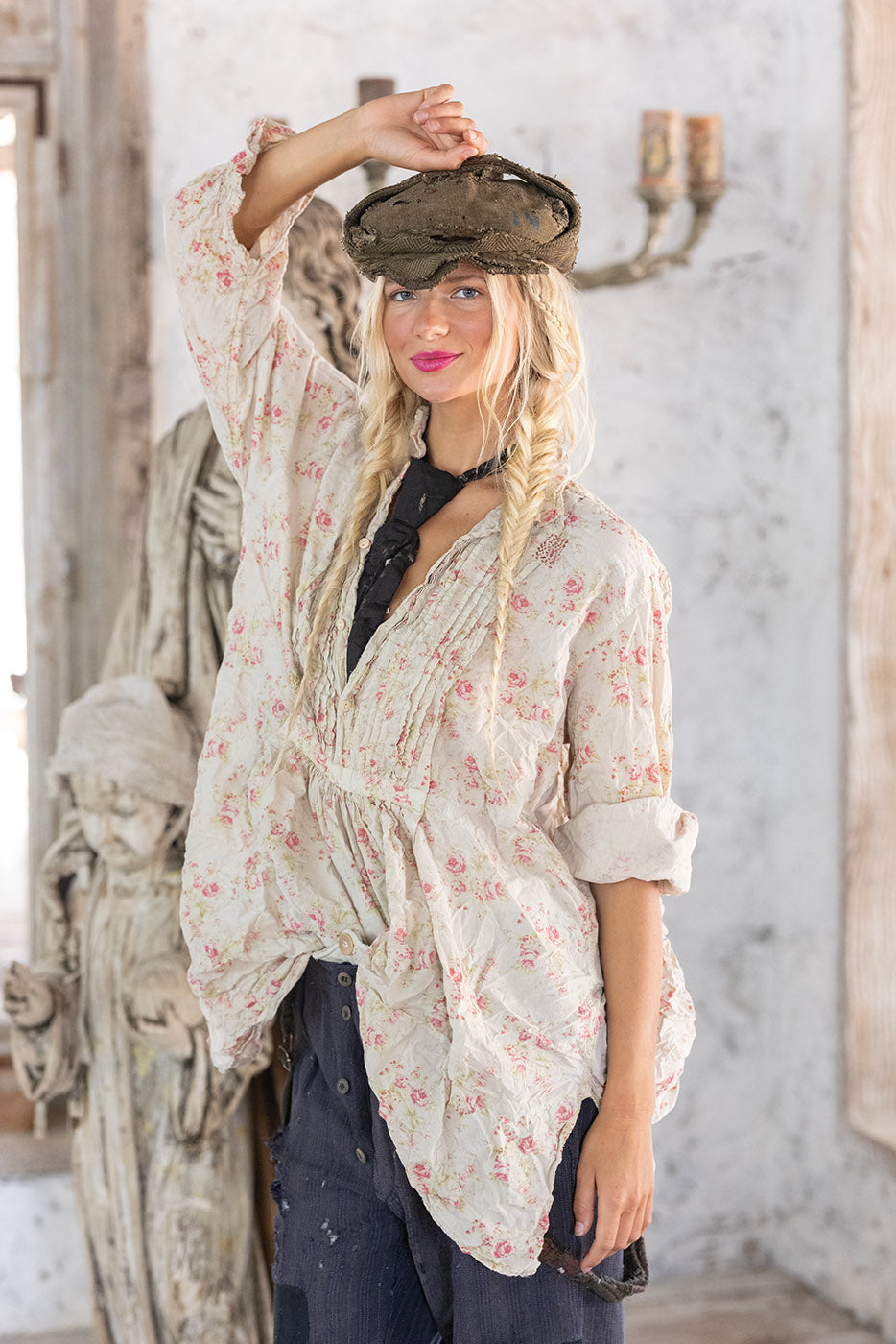 Cordelia Night Shirt 1148 - Lake of Roses