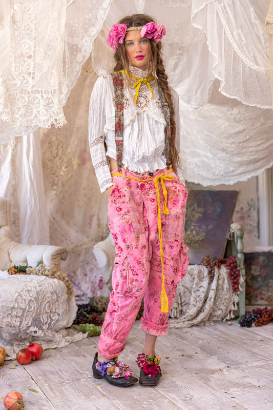 Magnolia Pearl Floral Pasha Cargo Pants 547 - Azalea
