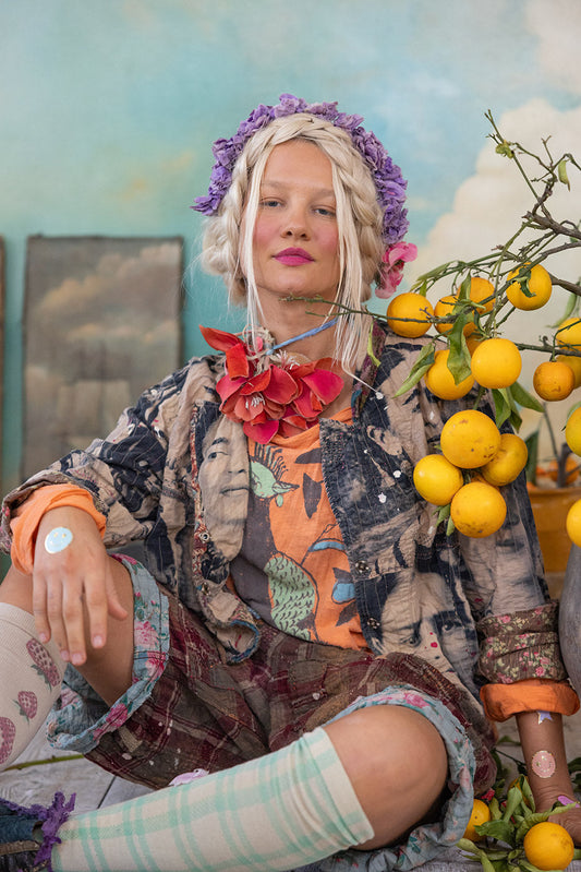 Magnolia Pearl Faces of Frida Kelley Jacket 1185 - Artist Shoot