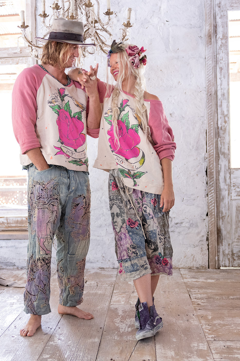 Abbeyrosa Richi Sweatshirt 1945 - Petal