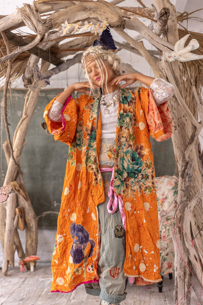 Magnolia Pearl Polka Dot Dashi Kimono 1154 - Marmalade
