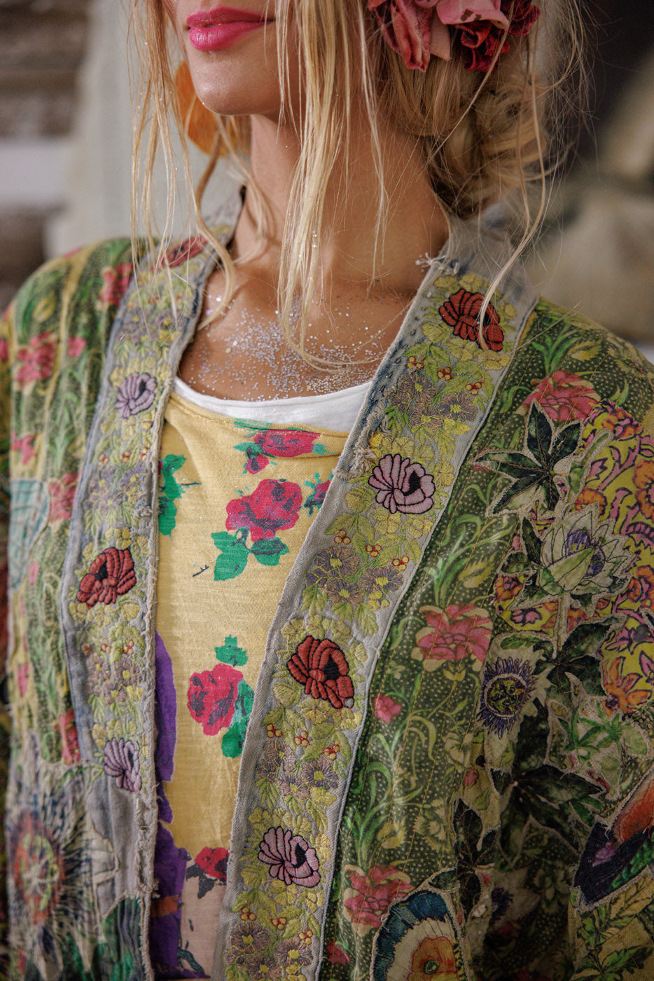 Magnolia Pearl Kontessa Kimono 1323 - Passionate