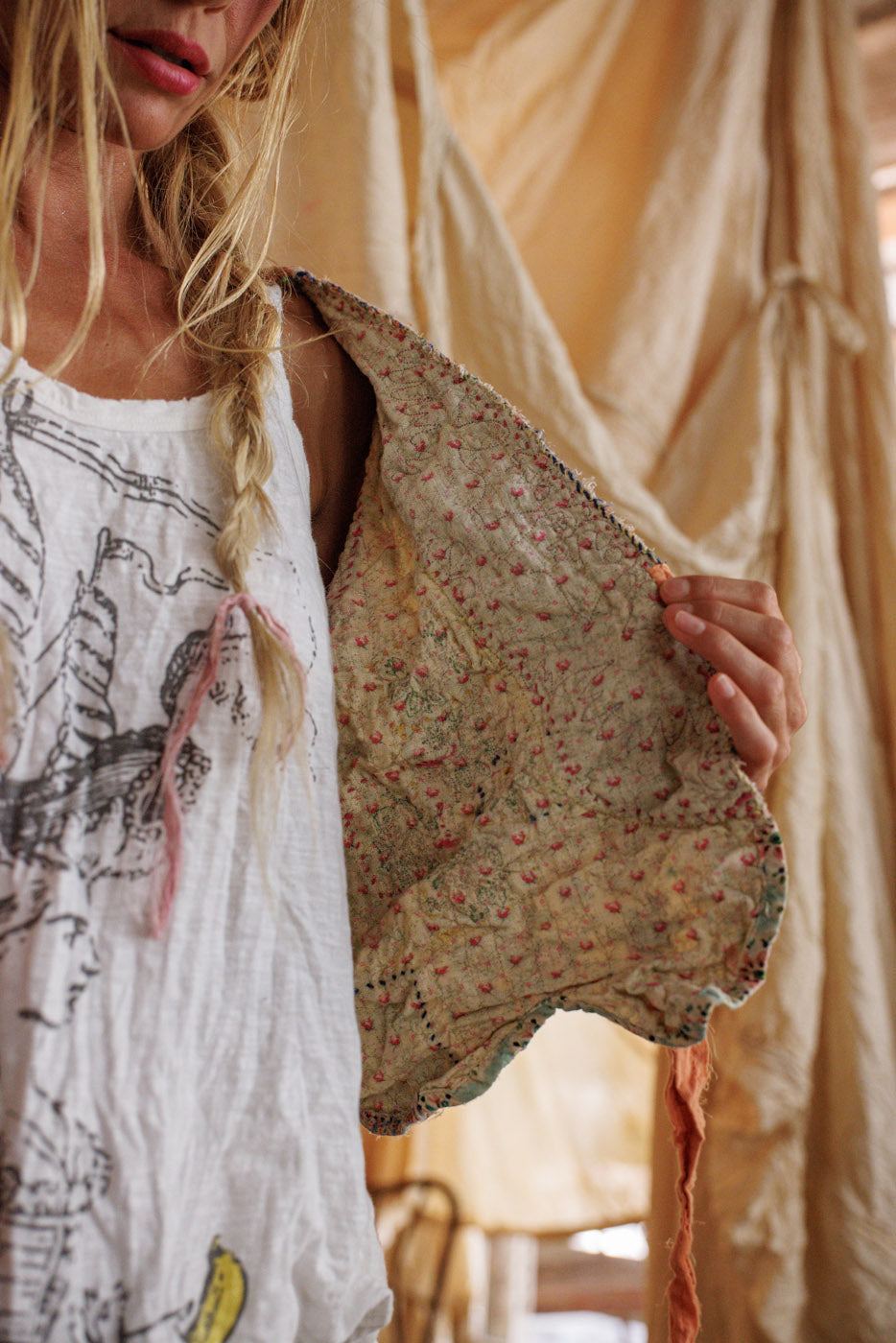 Magnolia Pearl Kalamkari Andhra Jacket 1382 - Wonderland