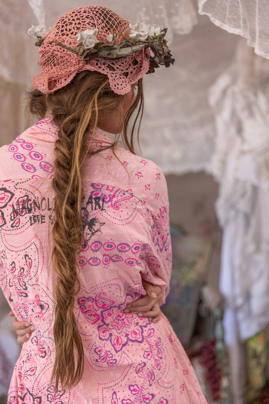 Magnolia Pearl  Karesa Cardigan 296 - Azalea