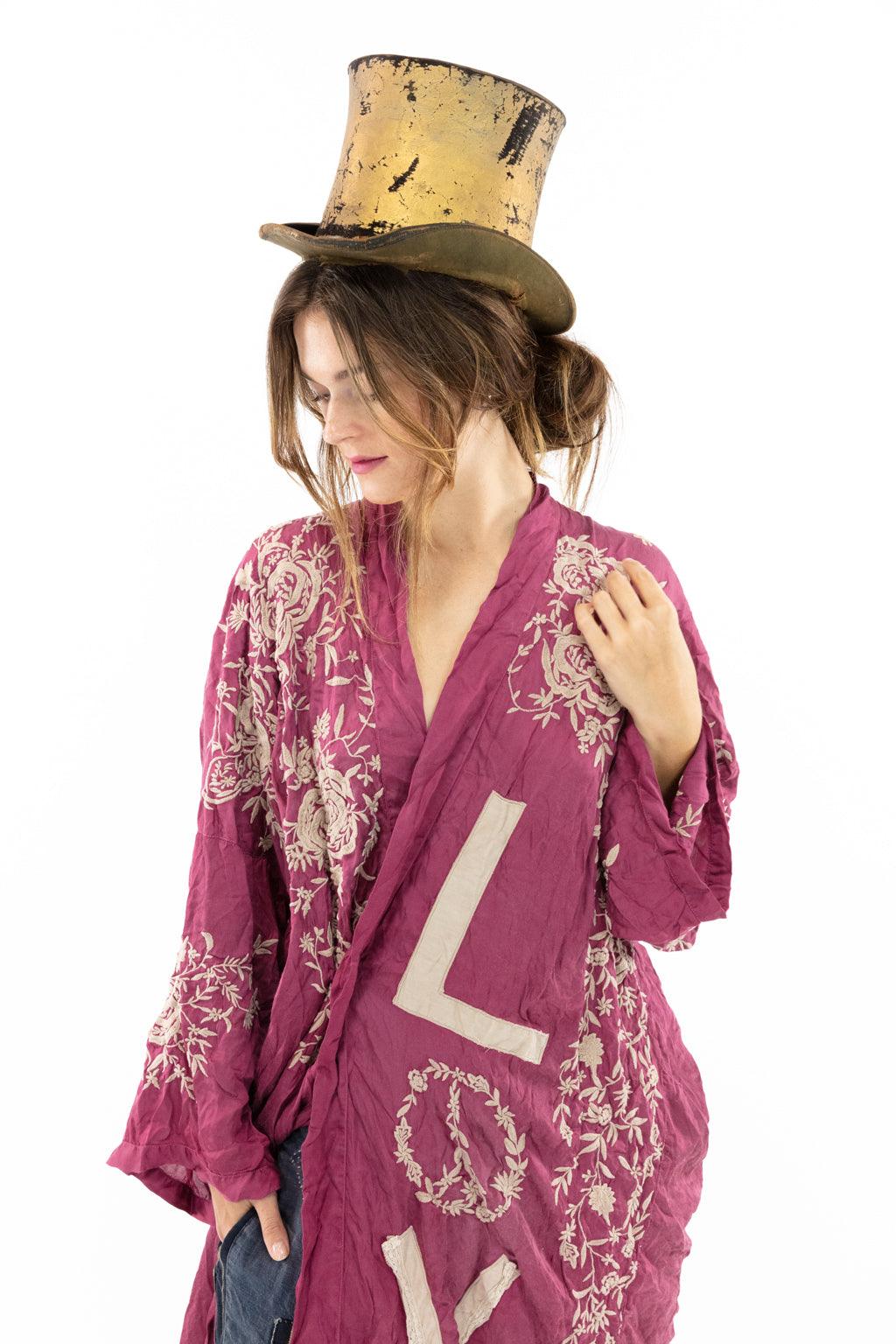 Appliqué Blessed Kimono 505 - Hibiscus