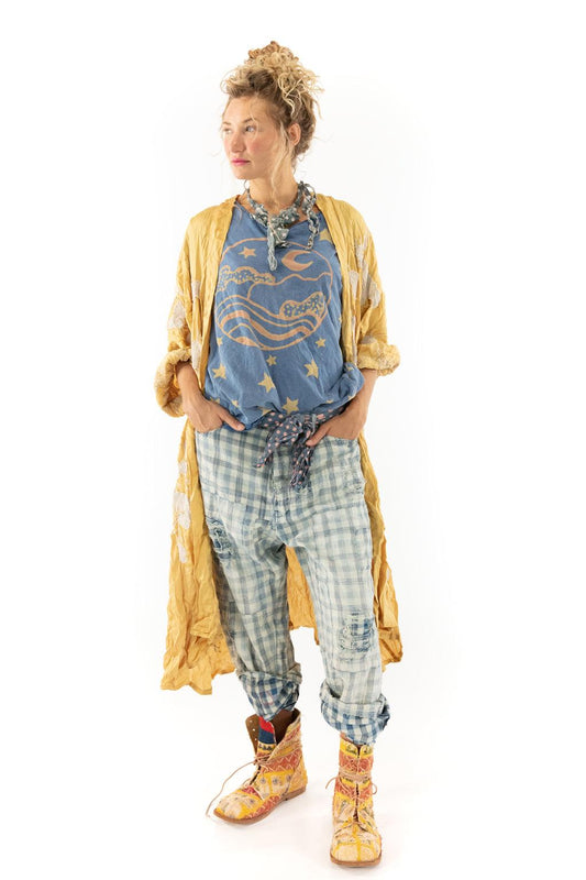 Magnolia Pearl Bird Vijji Kimono 582 - Marigold